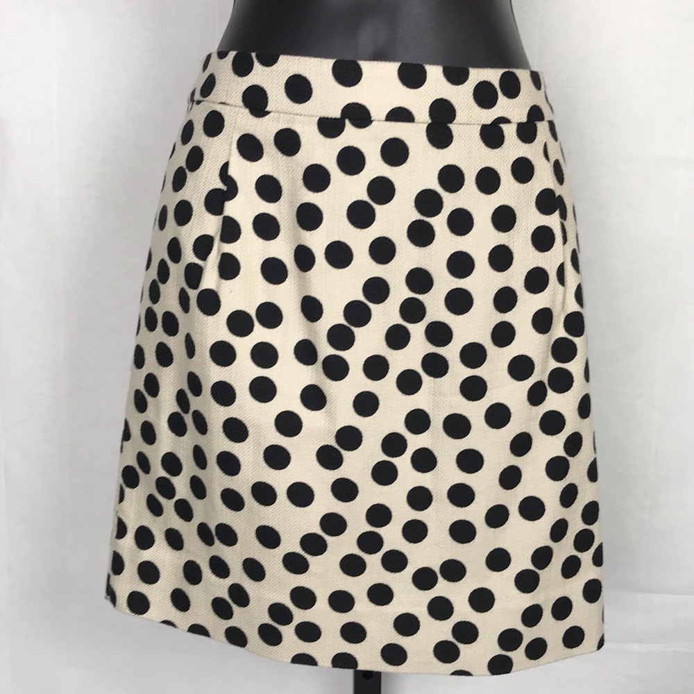 J Crew Polka Dot Skirt